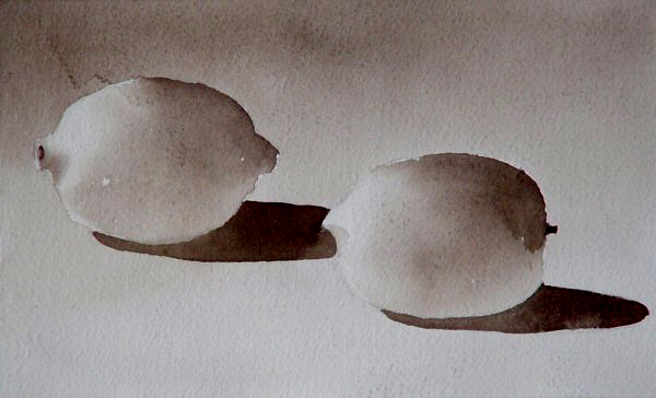 Sepia Lemons